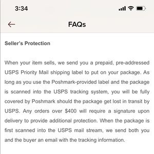 Info for selling